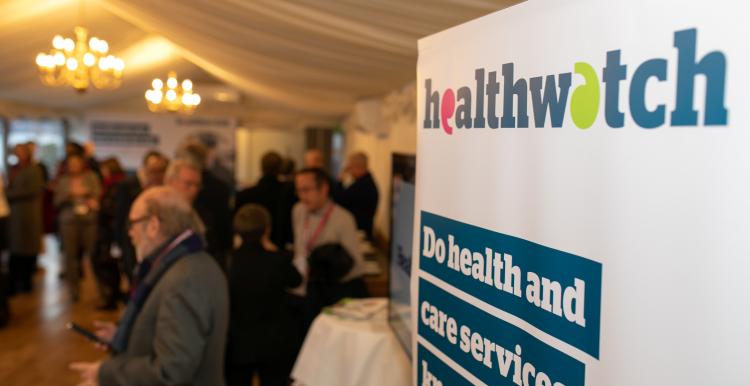 Healthwatch at event
