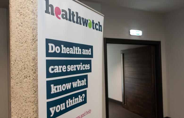 Healthwatch branded banner 
