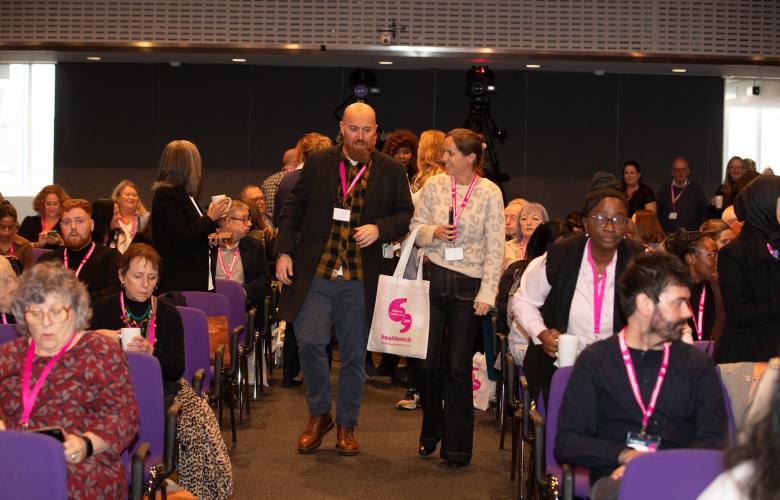 Healthwatch colleagues at an event 